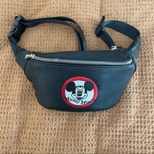Loungefly Faux Leather Mickey Mouse Club FannyPack